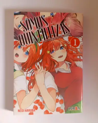 Manga Somos Quintillizas Volumen 1 - miniatura 1