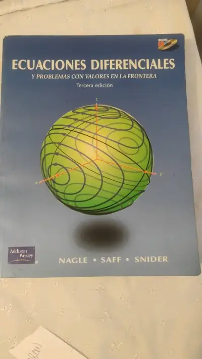 Libro Ecuaciones Diferenciales Tercera Edición - miniatura 1