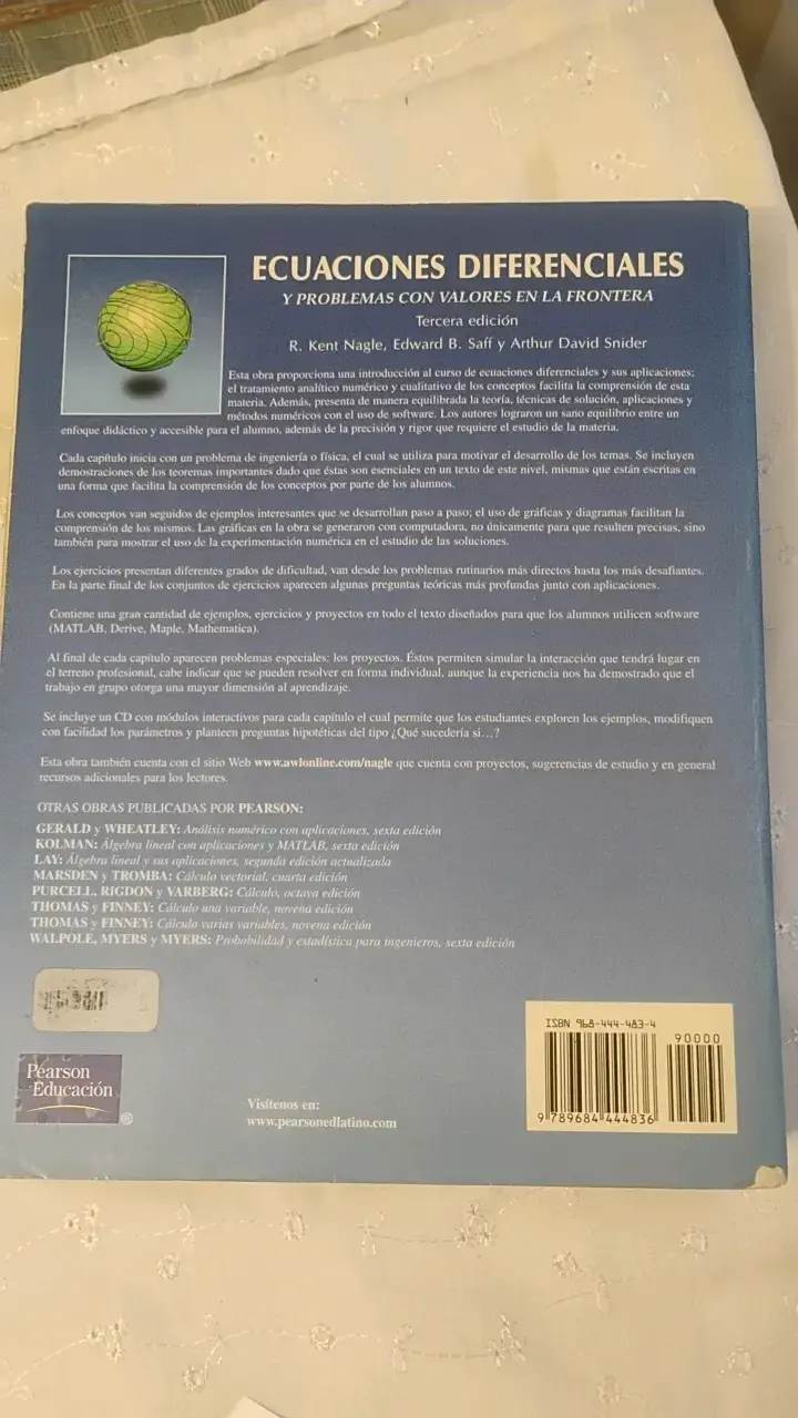 Libro Ecuaciones Diferenciales Tercera Edición - 2