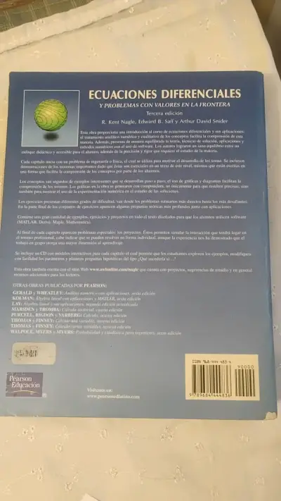 Libro Ecuaciones Diferenciales Tercera Edición - miniatura 2
