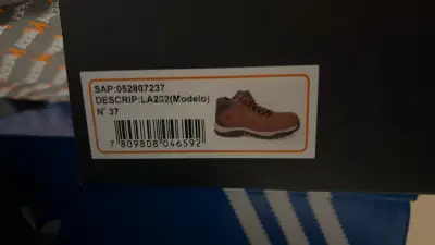 Botas de seguridad impermeables Kevlar marrón - miniatura 2