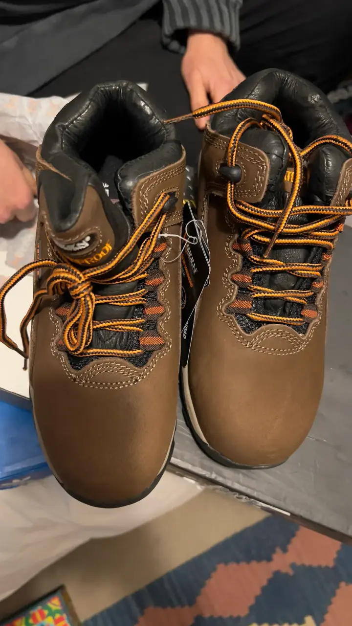 Botas de seguridad impermeables Kevlar marrón - 3
