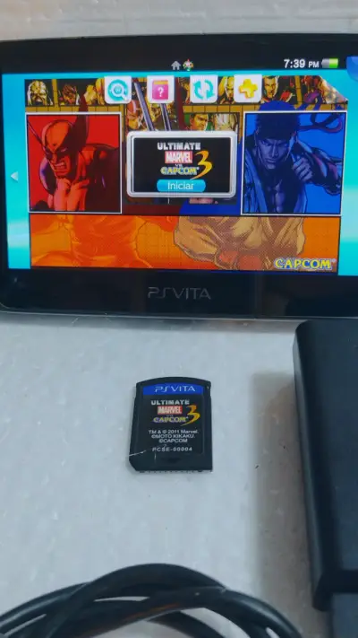 Consola portátil Sony PS Vita con juego Marvel vs Capcom 3 - miniatura 11