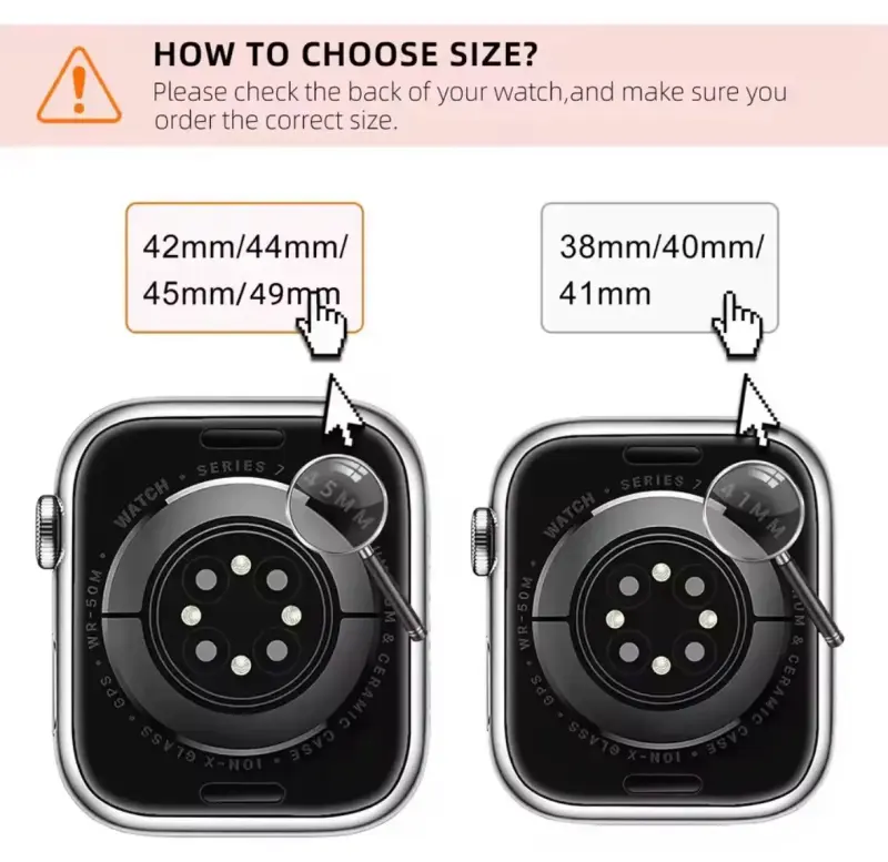Correa para Apple Watch  de 42/44/45/46/49mm - 2