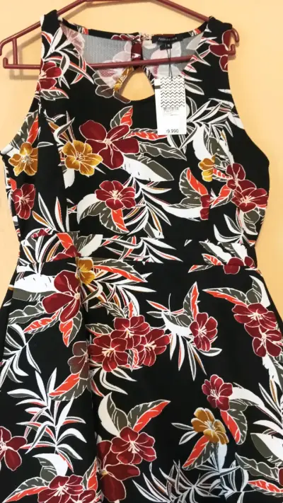 Vestido floral sin mangas Fashion Park - miniatura 1