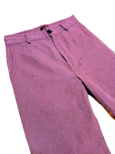 Pantalones de vestir a cuadros - miniatura 1