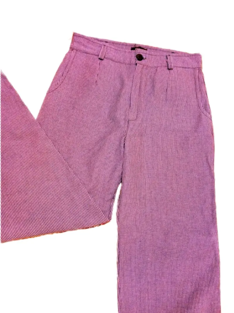 Pantalones de vestir a cuadros - 4