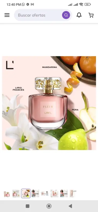 Perfume Fleur L'Bel Aroma Floral Frutal - miniatura 1