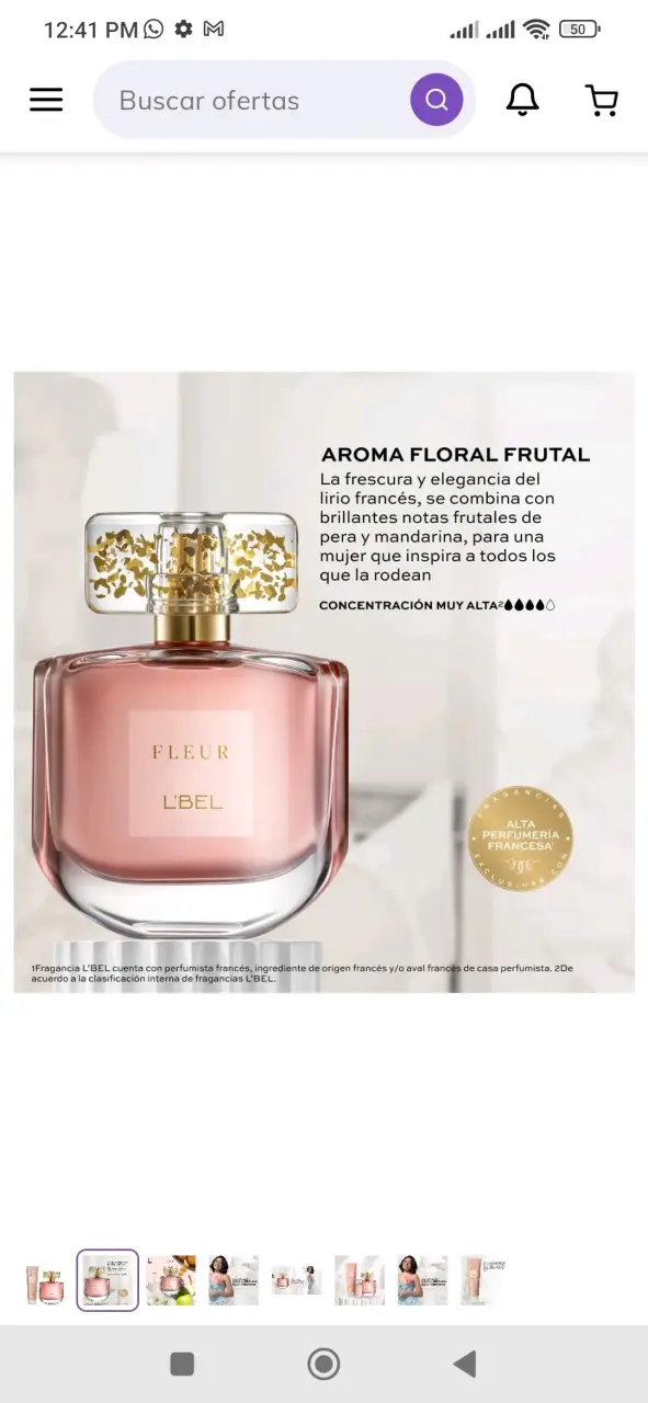 Perfume Fleur L'Bel Aroma Floral Frutal - 2