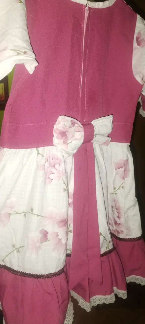 Vestido de huasita  talla 8 y 10 - 2