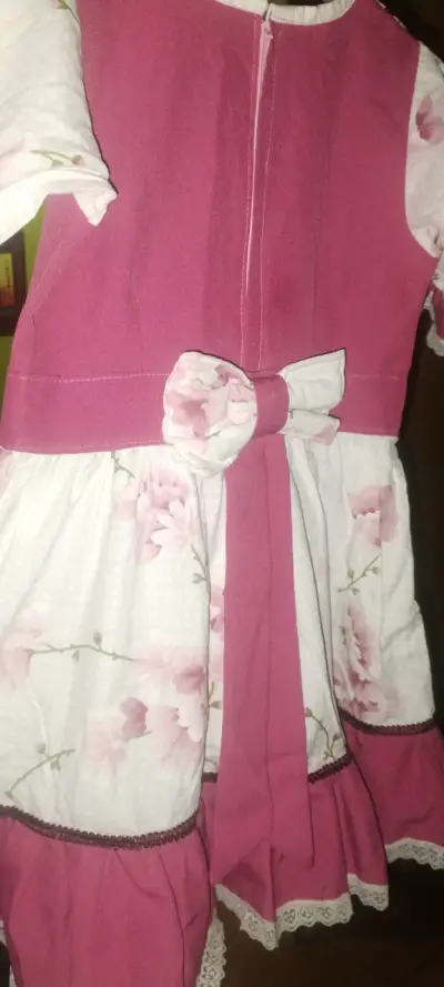 Vestido de huasita  talla 8 y 10 - miniatura 2