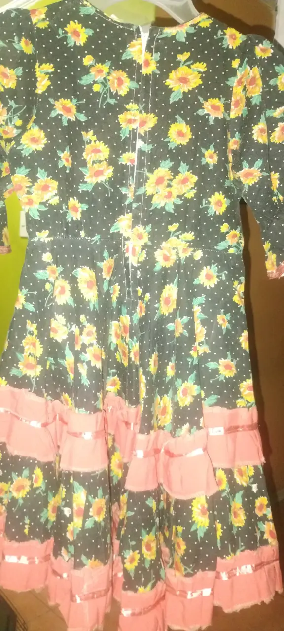 Vestido de huasita  talla 8 y 10 - 4