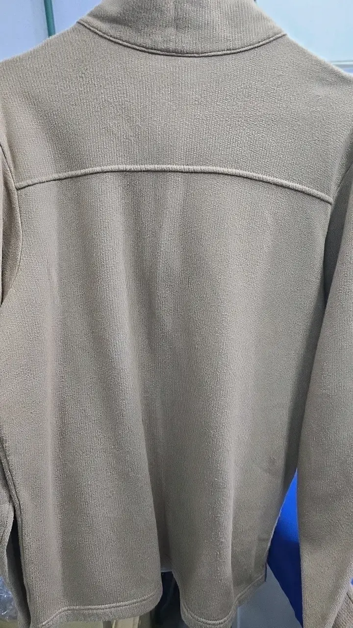 Polerón Columbia beige con cierre medio - 2