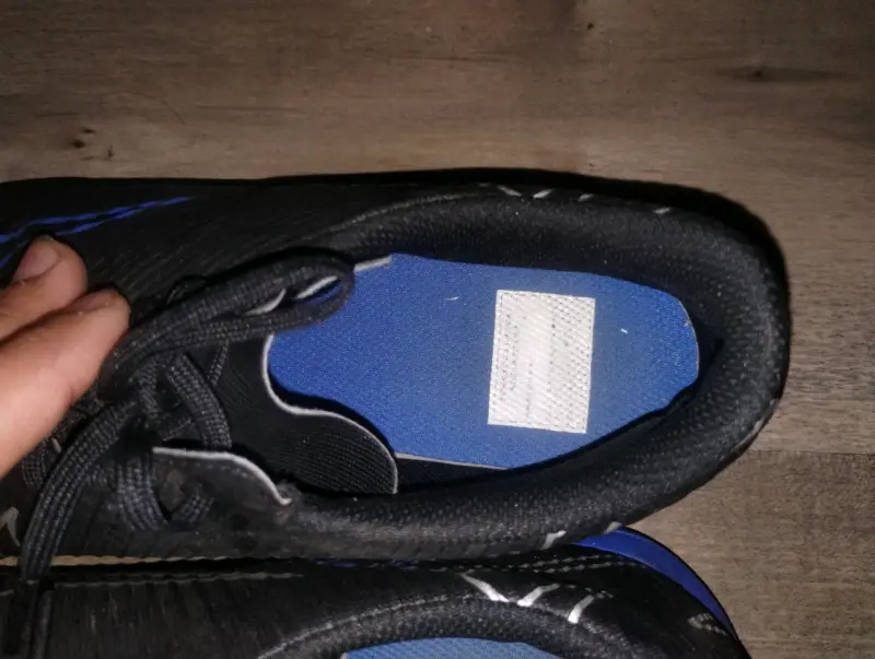 Zapatillas deportivas Nike negras y azules - 2