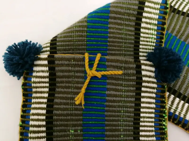 Alforja tejida en Telar Mapuche - 2