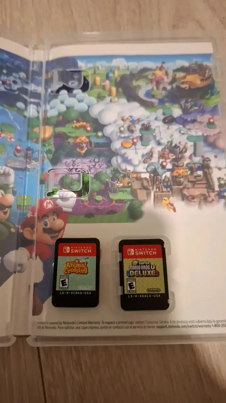 Juegos de nintendo mario bros u deluxe y animal c - 3