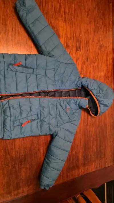 Chaqueta térmica azul para niños Lippi - miniatura 1