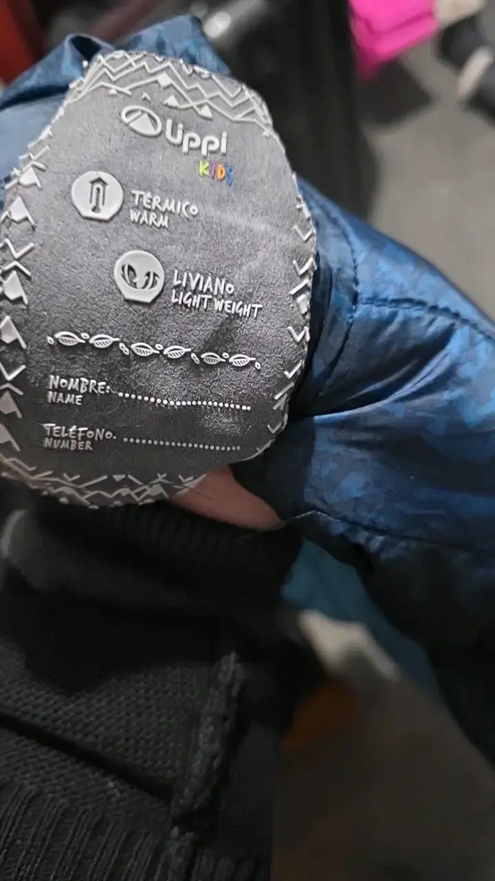 Chaqueta térmica azul para niños Lippi - 3