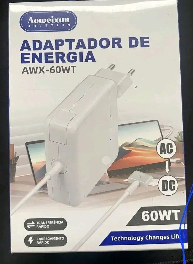Cargador para macbook 60w magsafe 2 - 1
