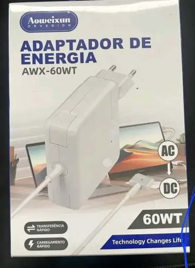 Cargador para macbook  60w magsafe 2 - miniatura 1
