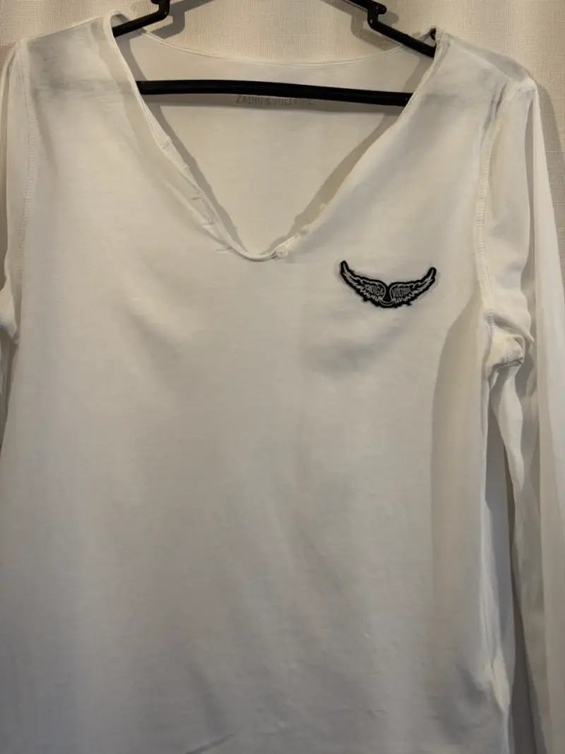 Polera blanca de manga larga zadig et voltaire - 2