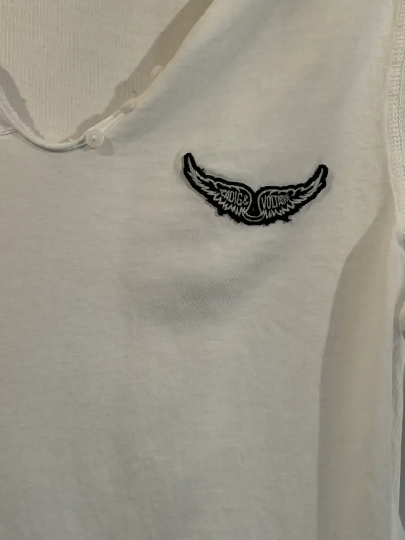 Polera blanca de manga larga zadig et voltaire - 3