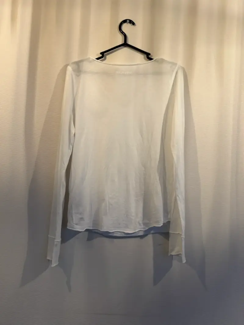 Polera blanca de manga larga zadig et voltaire - 4
