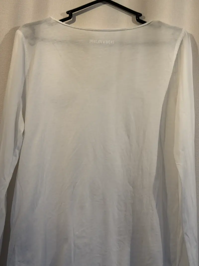 Polera blanca de manga larga zadig et voltaire - 5