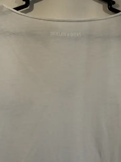Polera blanca de manga larga zadig et voltaire - miniatura 6