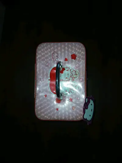 Estuche de maquillaje Hello Kitty rosa - miniatura 2
