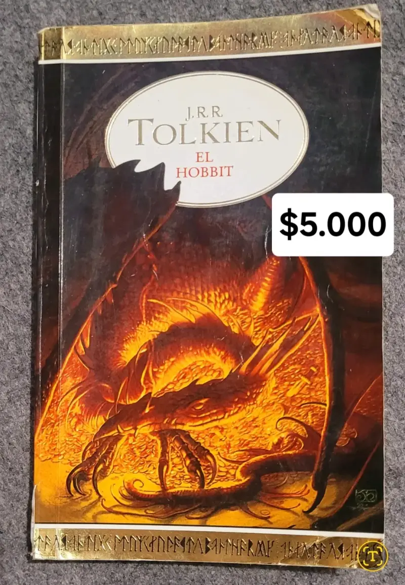 Libro El Hobbit de J.R.R. Tolkien