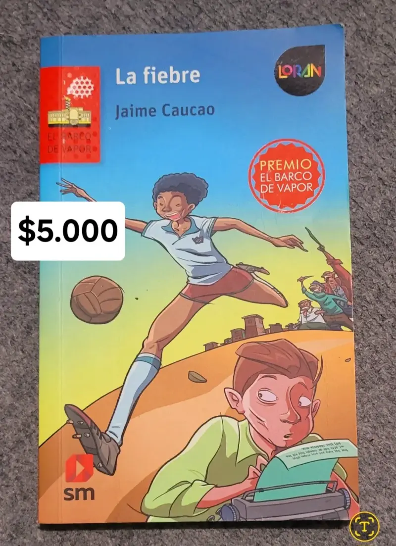 Libro 'La fiebre' de Jaime Caucao