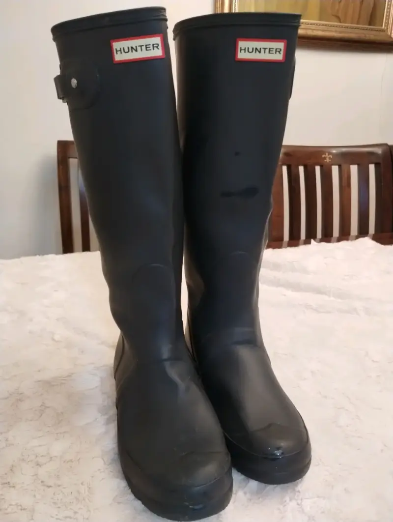 Botas de lluvia negras Hunter unisex - 2
