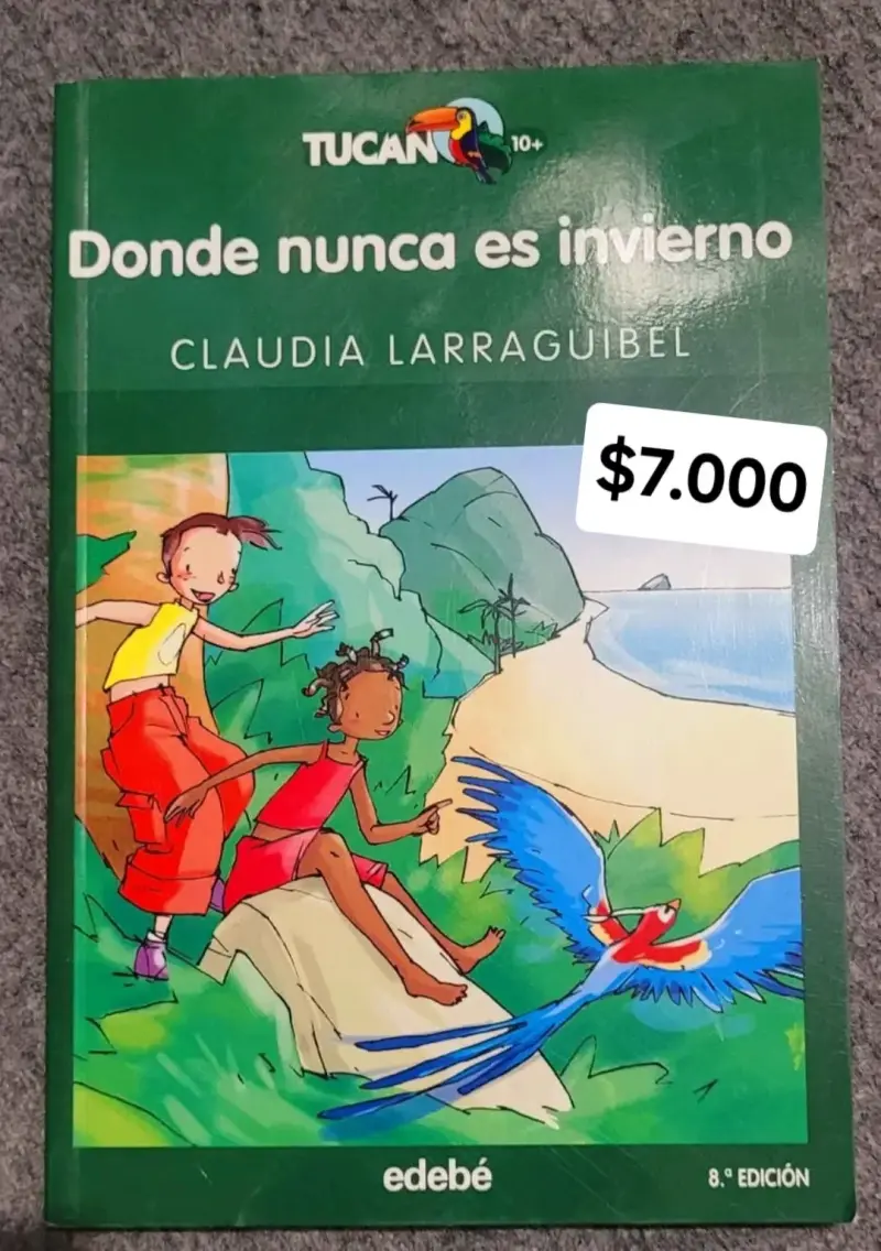 Libro 'Donde nunca es invierno' de Claudia Larraguibel