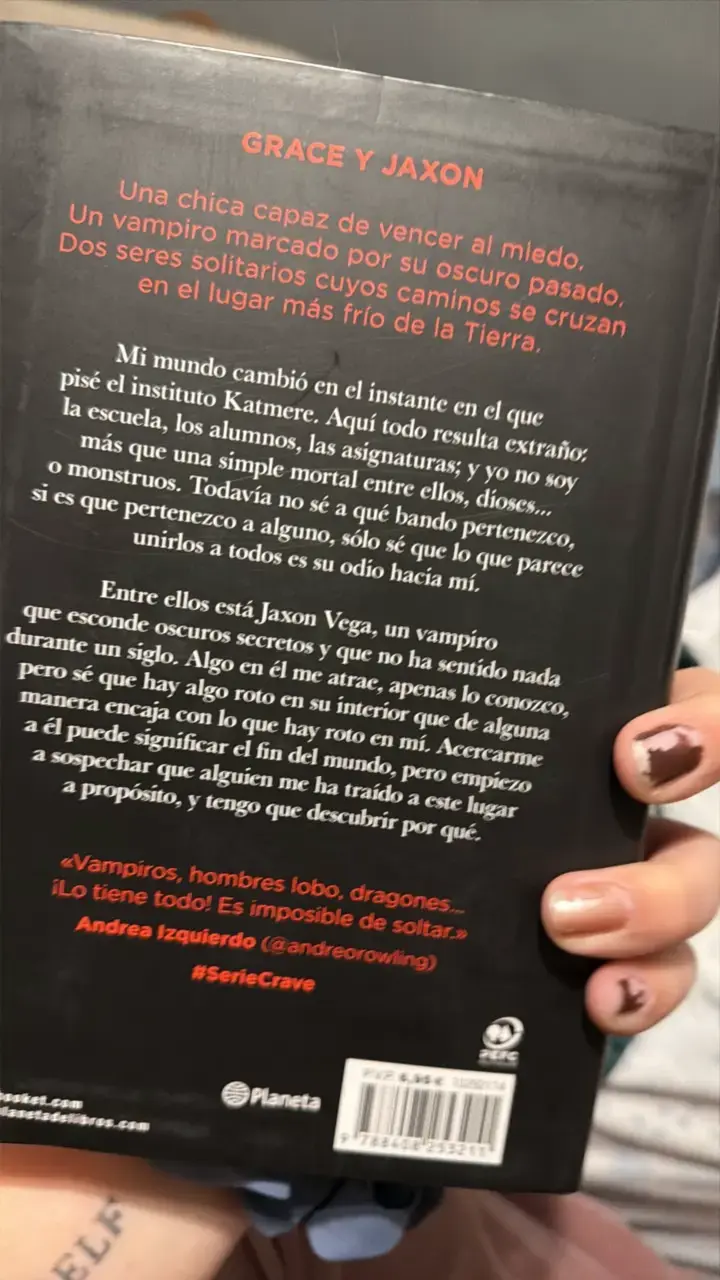 Libro 'Anhelo' de Tracy Wolff - Serie Crave - 2