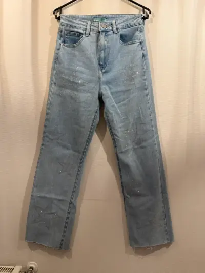 Jeans de Mujer con Estrellas de strass - miniatura 2