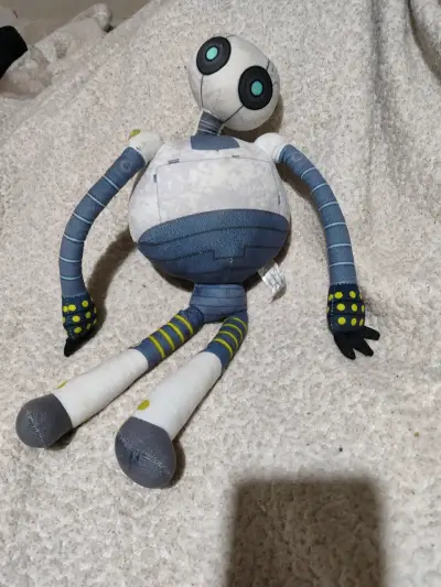 Peluche de Robot Azul y Blanco - miniatura 1