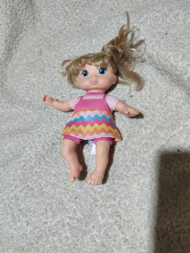 Peluche de Robot Azul y Blanco - 3