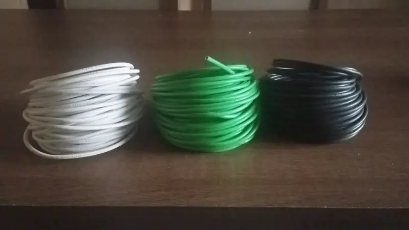 Set de cables eléctricos de colores variados - 2