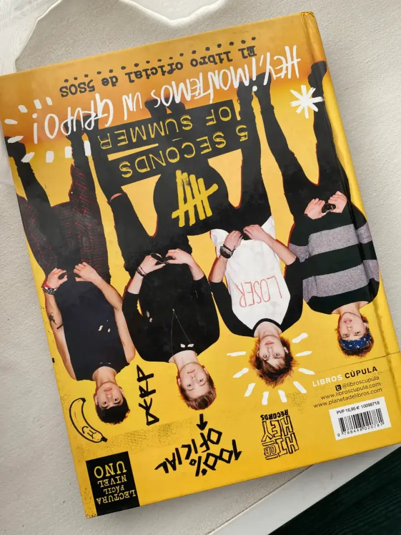 Libro 5 Seconds of Summer Hey! Montemos un Grupo - 2