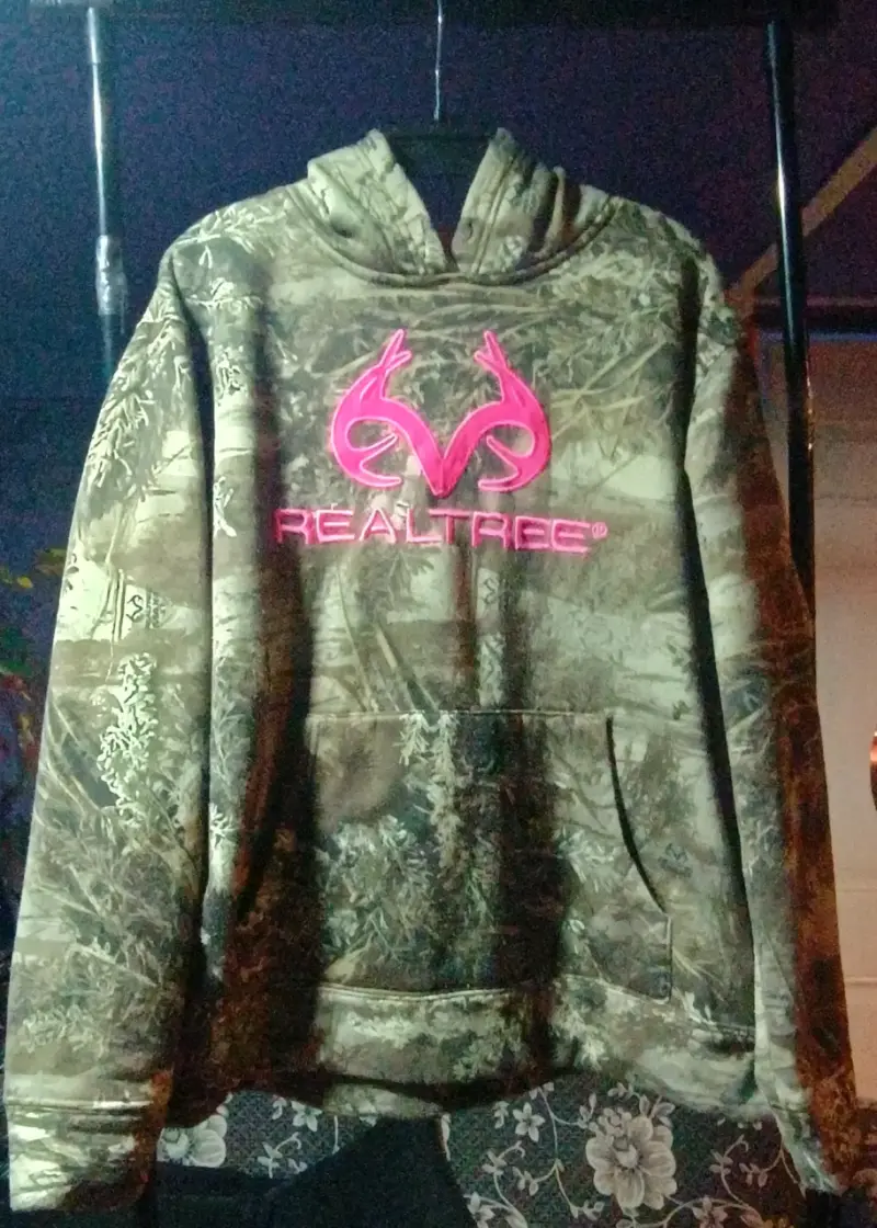 Polerón camuflado Realtree con capucha - 1