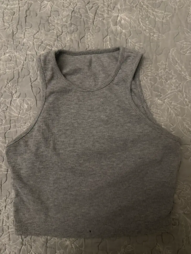 Pack de tops sin mangas estampados y lisos - 2