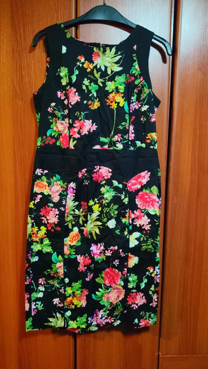 Vestido floral sin mangas BNY'S - 1