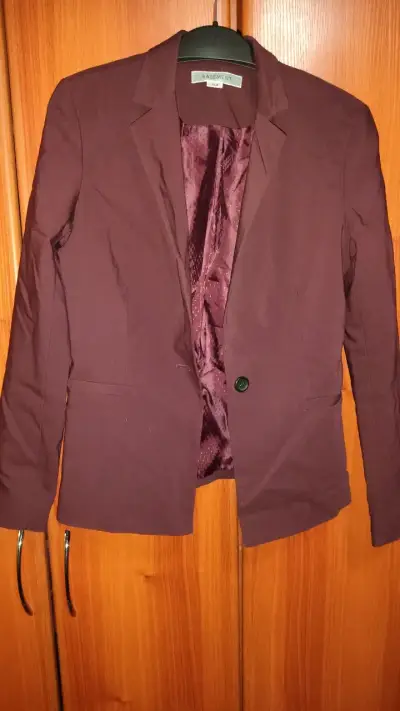 Blazer Burdeo para mujer Basement - miniatura 1