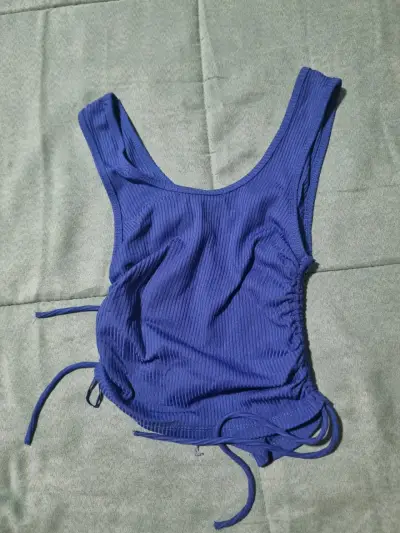 Body azul sin mangas Opposite talla XS - miniatura 1