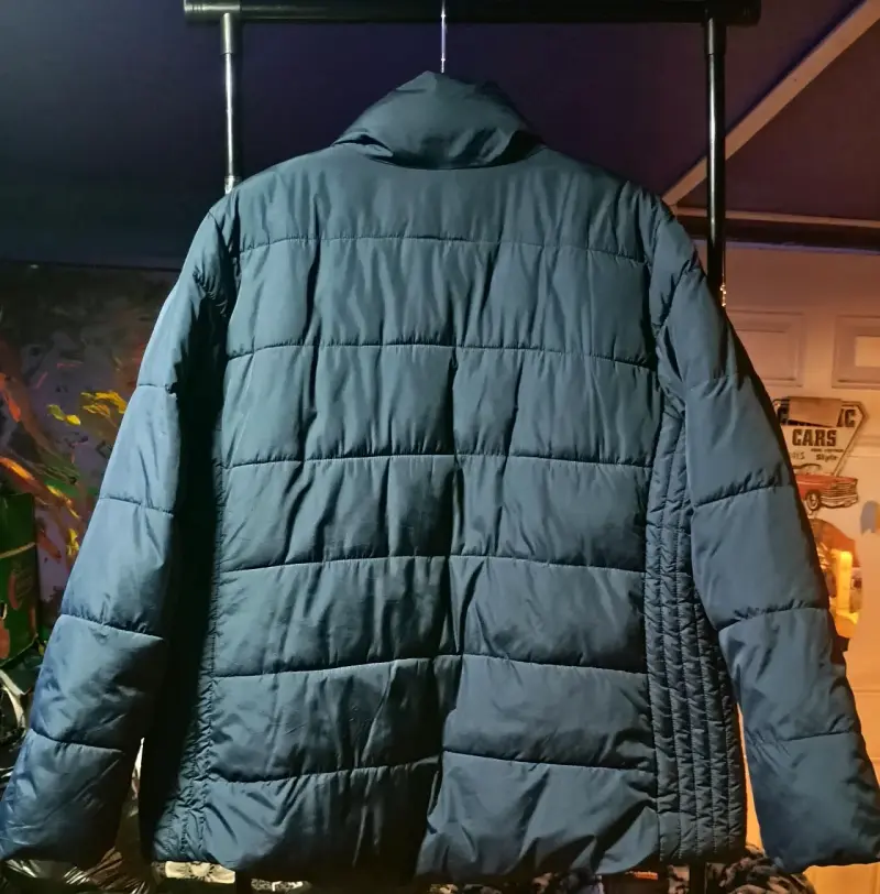 Chaqueta acolchada azul para hombre talla 2XL - 1