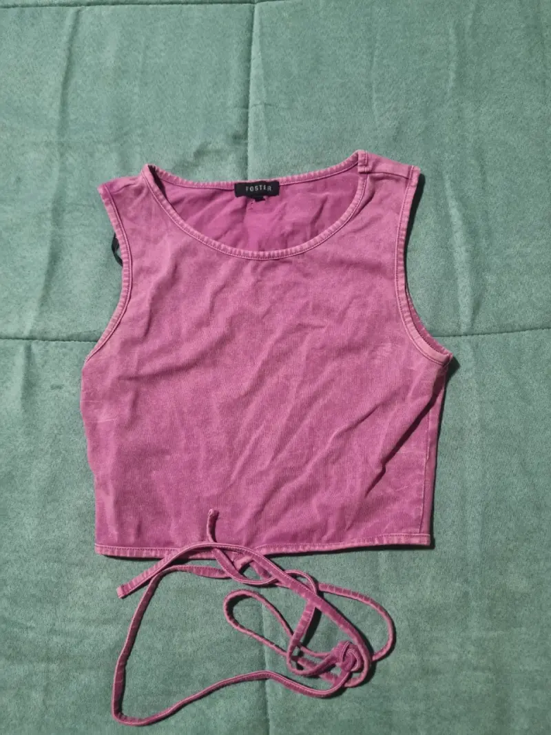 Top sin mangas morado Foster XS - 2