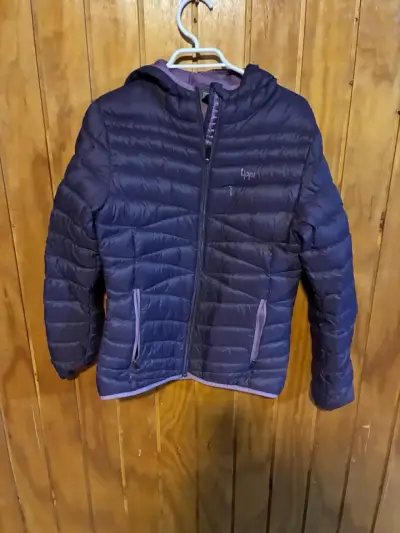 Chaqueta de plumas morada para mujer lippi - miniatura 1