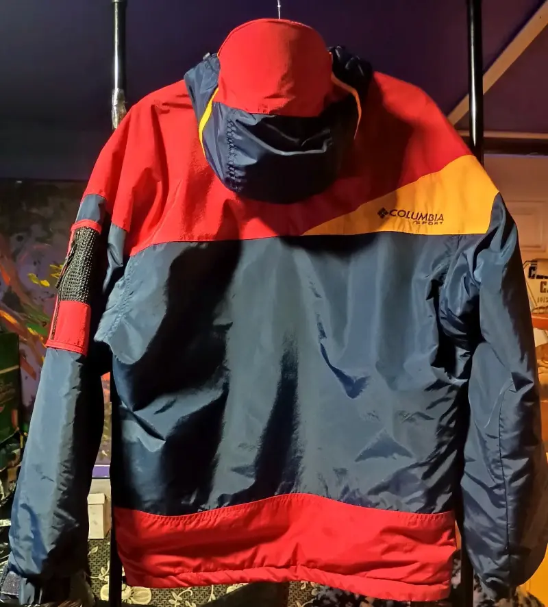Chaqueta Columbia vintage impermeable para hombre - 1