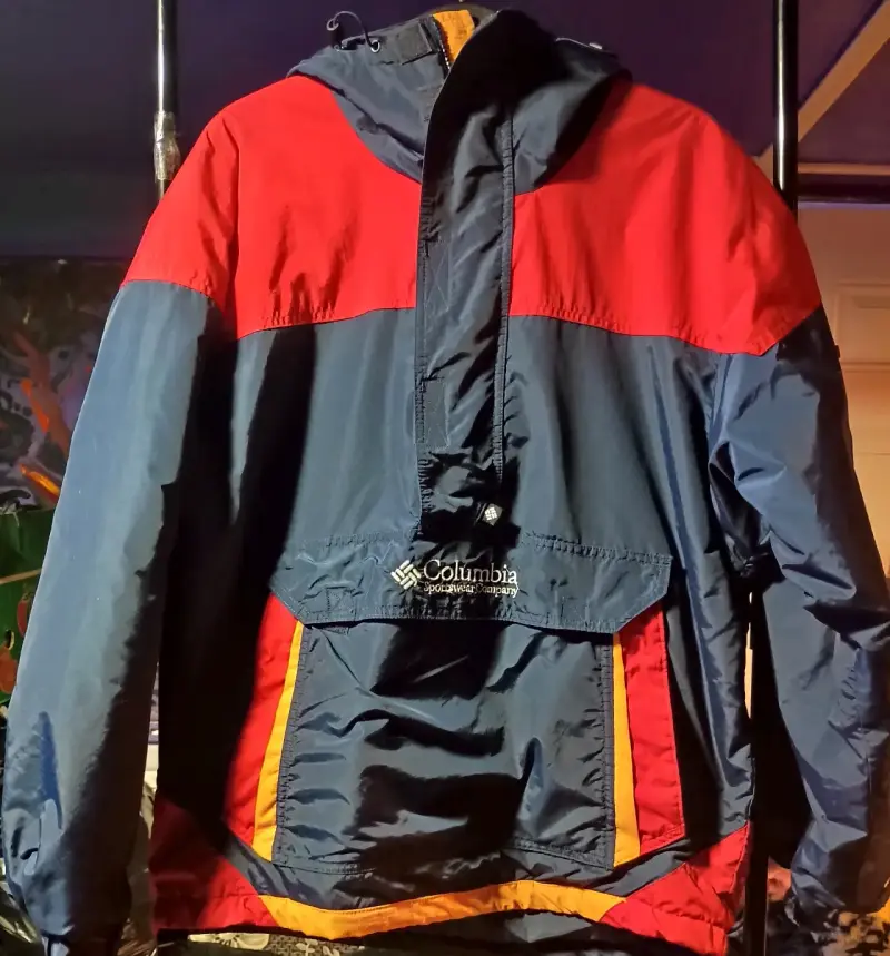 Chaqueta Columbia vintage impermeable para hombre - 2